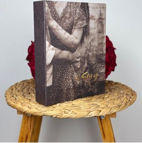 Resim Rabsev Fotoğraf Albümü 10x15cm 200 Fotoğraf Kapasiteli Renkli Sevgi Desenli Anı Albümü 