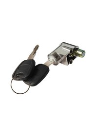 Resim Suntek Pil Silindir Kilidi Electrombile Dış Mekan Sağlam E Gümüş 