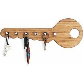 Resim Umutpark Umuthomedesing Ahşap Duvar Anahtarlık. Ceviz 