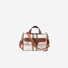 Resim Kadın Silver & Polo Sp1271-mk48 Sılver Polo El Çantası Krem-taba Krem - Taba 