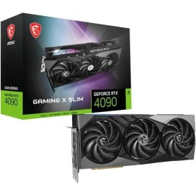 Resim MSI Msı Rtx 4090 Gaming x Slim 24G 384 Bit GDDR6X 24 GB Ekran Kartı Outlet 