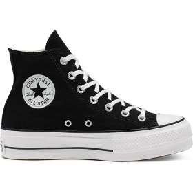 Resim Converse Chuck Taylor All Star Lift Yüksek Taban Kadın Spor Ayakkabı Siyah 560845C V1 