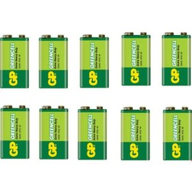 Resim GP 1604G-B Greencell 9V Pil 10'lu 