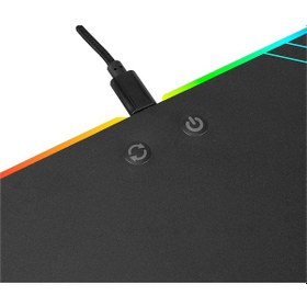 Resim Rampage Aura Mp-13 360X260X5Mm Rgb Gaming Mousepad 