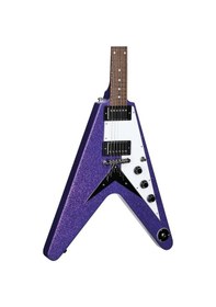 Resim Epiphone Exclusive Flying V Elektro Gitar Purple Sparkle 