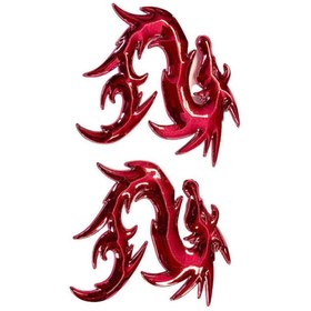 Resim SEVGENT Bisiklet Süs-jant Için Ejderha-yengeç ( Paket 2 Adet ) 