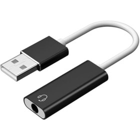 Resim Leonpro USB Harici Ses Kartı 7.1CH 3.5mm mikrofonlu kulaklık tek port girişli 