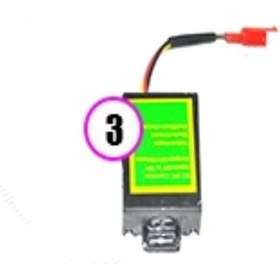 Resim ÇELİKMOTO YUKI E-BIKE YK-03 HALLEY KONDISTOR VOLTAJ DUSURUCU 60v #L10900011 