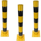 Resim Hayat Trafik Metal Delinatör Seti Sarı-Siyah 3 Adet 