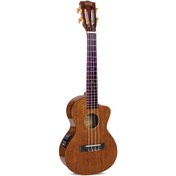 Resim Mahalo MJ3CEVNA Elektro Tenor Ukulele (Vintage Natural) 