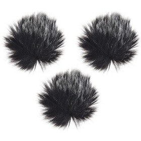 Resim Ey-m21 Modeli Mikrofon Külçe Koruyucu, 1cm Çap, 3'lü Paket, Rüzgar Gürültüsü Engeli 