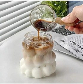 Resim Kitchen Design Lab Borosilikat Üzüm Şekilli Cam Bubble Bardak 300 ML 2 Adet - 2431 
