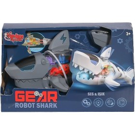 Resim Wk-s-2a Müzikli Ve Işıklı Robot Köpek Balığı -vardem 