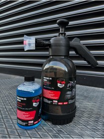Resim KARES 2”li Araç Araba Yıkama Köpük Atan pompa + Cilalı Oto Şampuan 500ml 