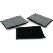 Resim Araç İçi Temizlik Süngeri, 5 X 3 İnç, Araç Yıkama İçin Mikrofiber Süngerler, Araç Kaplaması İçin İç Temizlik Kulak Pedleri, Plastik 