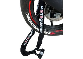 Resim Motoguards 2 Metre GR80 Özel *kesilmez Zincir 13MM + U Kilit 