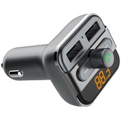 Resim GR8 3.4A Şarj Destekli LCD Ekranlı Kumandalı FM Transmitter Linktech