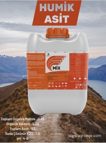 Resim Agroege Mix 20 Litre Organik Gübre 20 LT 