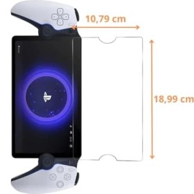 Resim Karokstore Playstation Ps5 Portal Için Temperli Cam Ps Portal Ekran Koruyucu Dayanıklı Ekran Koruyucu Çizilmez 