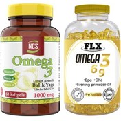 Resim Ncs Omega 3 Balık Yağı Limonlu 60 Kapsül & Flx Omega 3-6-9 90 Tab 