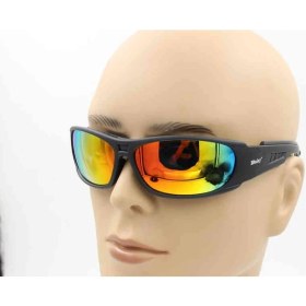 Resim Schulzz Daisy Usa C6 Polarize Değişebilir 4 Lens Military Tactical Gözlük Seti 