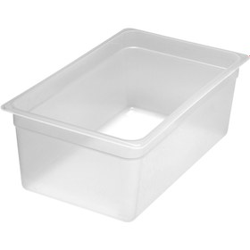 Resim Polipropilen GN Küvet 1/1 - Yarı Saydam - Yükseklik: 200 mm | CAMBRO - (6 adet) 