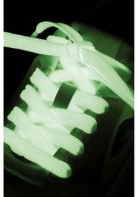 Resim Hapshoe Fosforlu Neon Turuncu 1 Cm Kalınlığında 1 Çift Yassı Spor Ayakkabı Bağcığı 