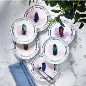 Resim Fecra Tirga 6 Parça Pasta Tabağı Seti 