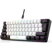 Resim Xindoker 61 Tuşlu Rgb Aydınlatmalı Oyun Klavyesi - Ergonomik Tasarım, Usb-c Bağlantı, Kompakt Ve Taşınabilir 