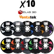 Resim ELAS3D Elas 3D Pla Pro Filament 1.75mm 10 Kg Avantajlı Paket 