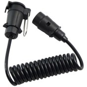 Resim Suntek 7 Pin Römork Uzatma Kablosu Parçaları Araba Rv Kamyon 1 Metre 
