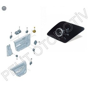 Resim OEM Jetta (2011-2018) Ayna Ayar Düğmesi 5c7959565 5c7959565k 