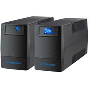 Resim Tescom Leo+ 1500 VA (2x 9AH) L.Interactive 5-10dk 