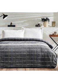 Resim Çift Kişilik Battaniye Baskılı Prime Masculine Plate Renkli 