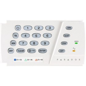 Resim Paradox K636 10 Zon Kablolu Yatay Led Keypad (E Sp Ve Mg Seriler 