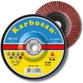 Resim Metal Kesici Premium Line Ao Flap Disk 180x22 Mm, 40 Kum, Karbosan 983170 