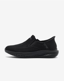 Resim Skechers Slade - Deacon Erkek Siyah Günlük Ayakkabı 210887 Bbk | Orijinal 