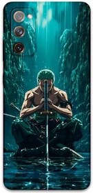 Resim Gramaphone Galaxy S20 FE ile Uyumlu Anime Desenli Telefon Kılıfı + Ekran Koruyucu - 5757 