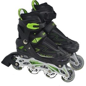 Resim Hattrıck Paten Pt450 S Beden Siyah Yeşil 30/33 (232253291) Siyah - Yeşil 