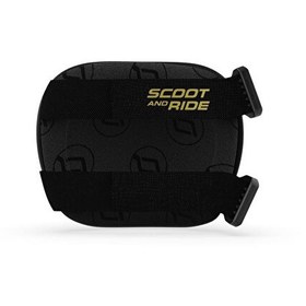 Resim Scoot and Ride S-M Beden Siyah-Altın Dizlik ve Dirseklik Scooter Koruyucu Set 230926-00164 