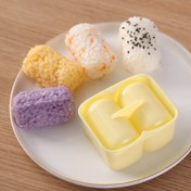 Resim 1 adet Sushi Pirinç Topu Kalıbı İki'si Bir Arada Sushi Kalıbı Silindirik Yaratıcı Pirinç Topu Kalıbı JeeweySaucy'den 