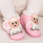 Resim Gezer Kız Çocuk Kreş Okul Öncesi Günlük Cırtlı Ayarlanabilir Kuzu Simgeli Ayakkabı 