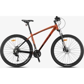 Resim Kron XC 500 29" Jant 2X10 Cues Vites Hidrolik Disk Dağ Bisikleti Mat Siyah Elektrik Kırmızısı 