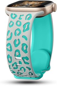 Resim CONSTRAIN Watch 40mm ile Uyumlu CNS KRD-140 Silikon Kordon Strap Kayış - Beyaz-Siyah 