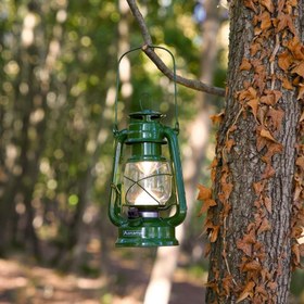 Resim Retro Gemici ve Kamp Lambası - Orcamp - Yeşil (OUT-4210) 