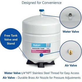 Resim Suzukı Technology, 12 Litre 3.2 Galon Metal Su Arıtma Tankı 