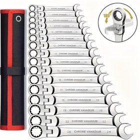Resim Aktivite Baş Ratchet Anahtar Seti, Krom Çelik Ayna İşlemi, Metrik Anahtar Seti, Kullanımı Kolay ve Zorlanmadan, Çoklu Sahne Kullanımı İçin Uygun, Ev İçin Temel Anahtar Seti 