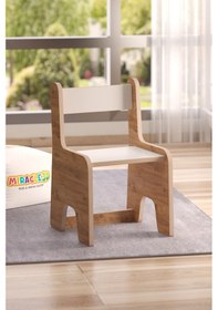 Resim Miracle 3d Sırt Dayamalı Çocuk Sandalyesi Atlantik Atlantik 