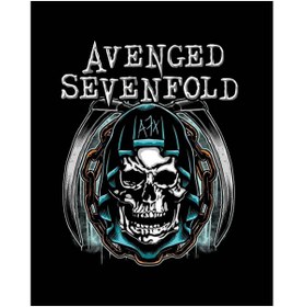 Resim Z zepplin Avenged Sevenfold Nightmare A7X Büyük Sırt Patch Yama 