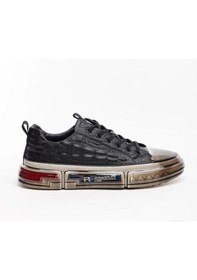 Resim Marcomen 18219 Casual Erkek Deri Sneaker Ayakkabı Siyah 